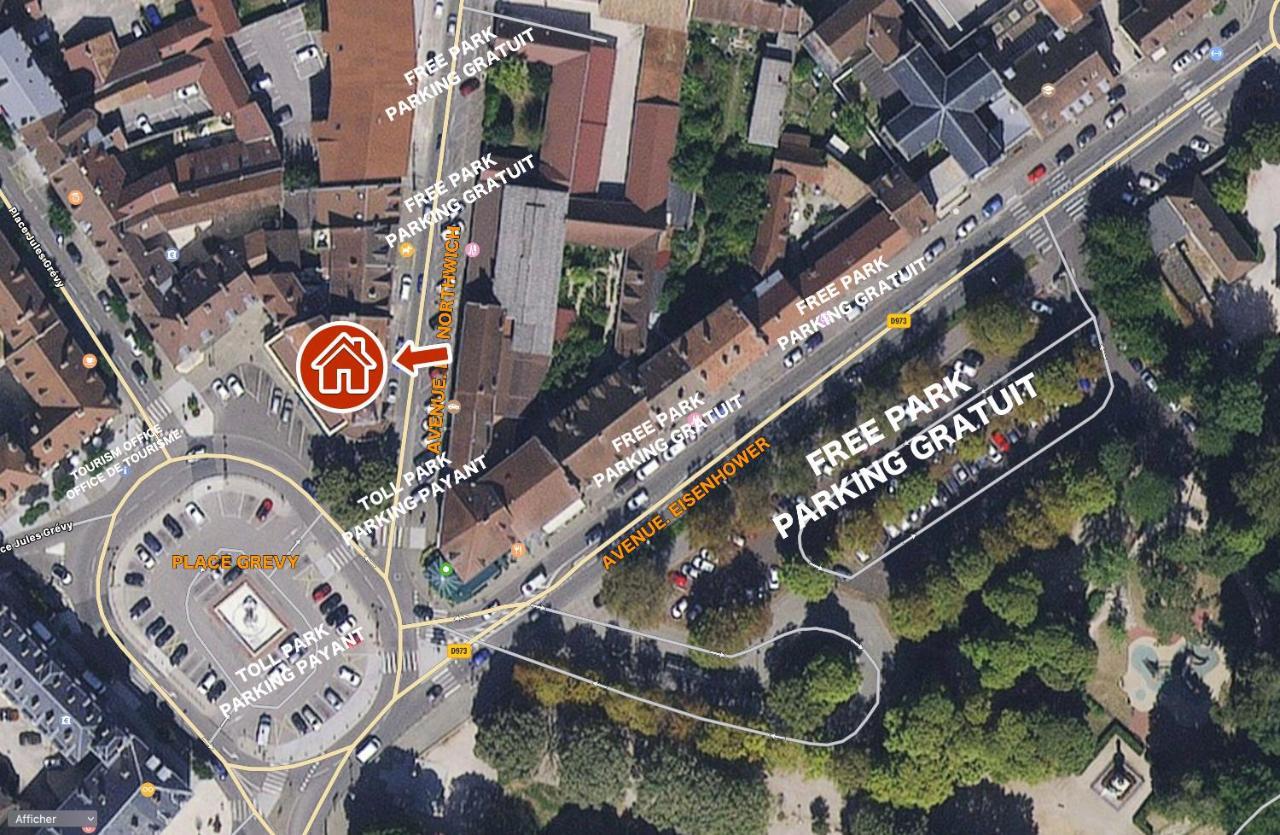 Nos Studios Au Centre Ville A 多勒 外观 照片