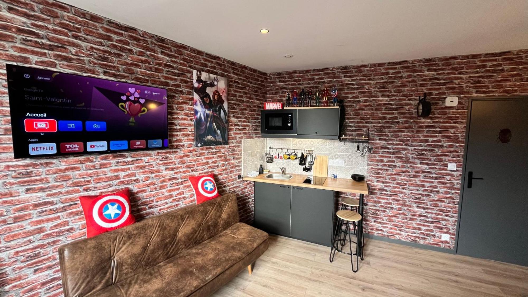 Nos Studios Au Centre Ville A 多勒 客房 照片